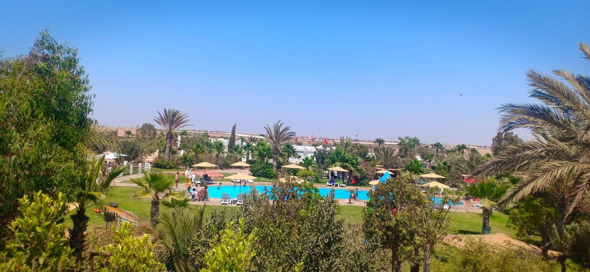 Camping La Palmeraie Tifnit Exterior foto